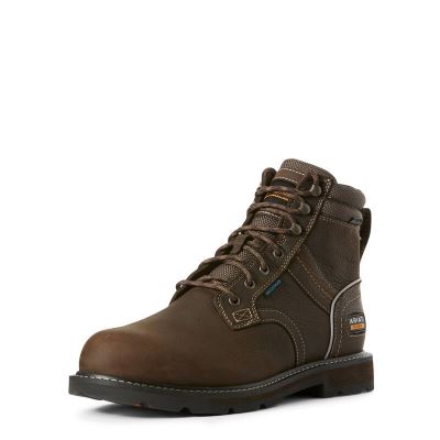 Ariat Groundbreaker 6" II - Werkschoenen DonkerBruin Heren - 29337-045